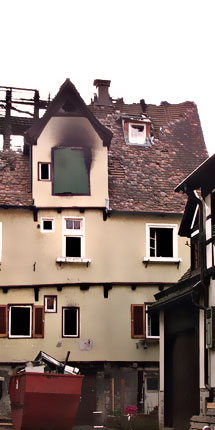 Kulturdenkmal Fachwerkhaus Wiederaufbau